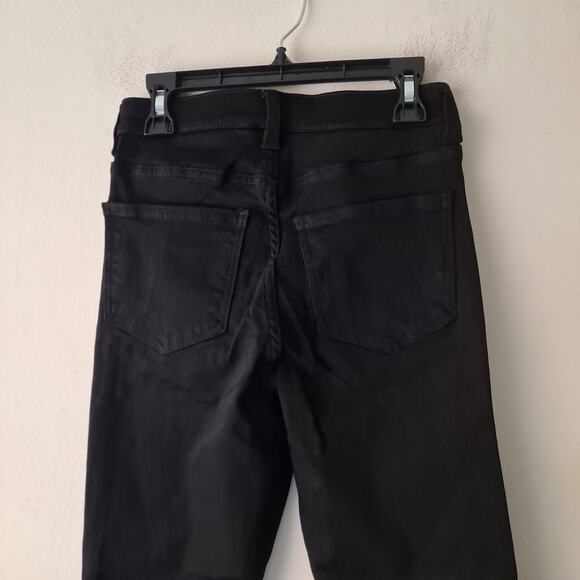 NWOT Universal Standard Seine Mid Rise Skinny 32 Inch Jeans Black Women's Size 0 - Picture 8 of 13